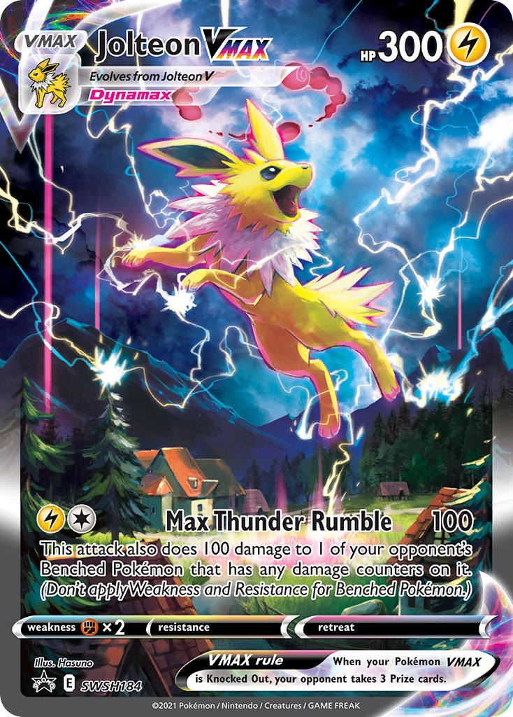 Jolteon VMAX SWSH184