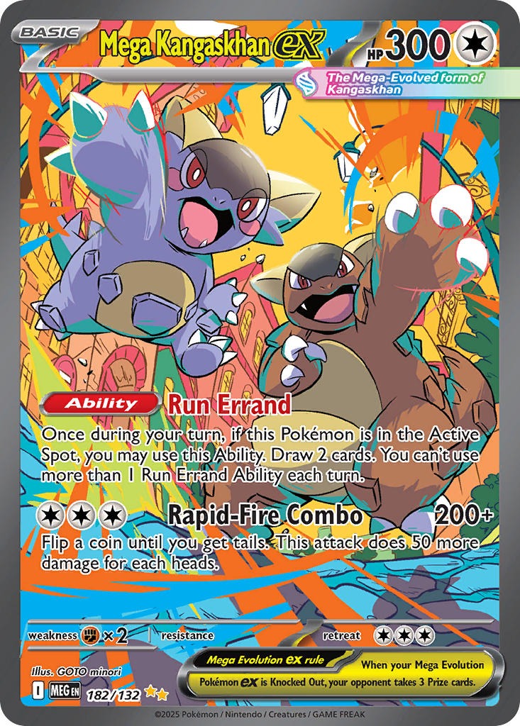 Mega Kangaskhan ex 182/132