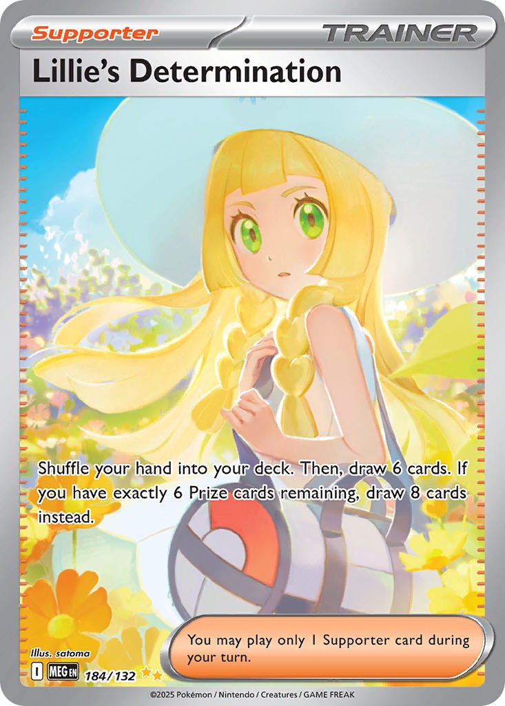 Lillie’s Determination 184/132