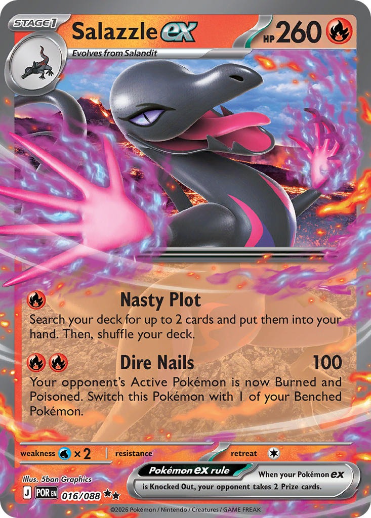 Salazzle ex 016/088