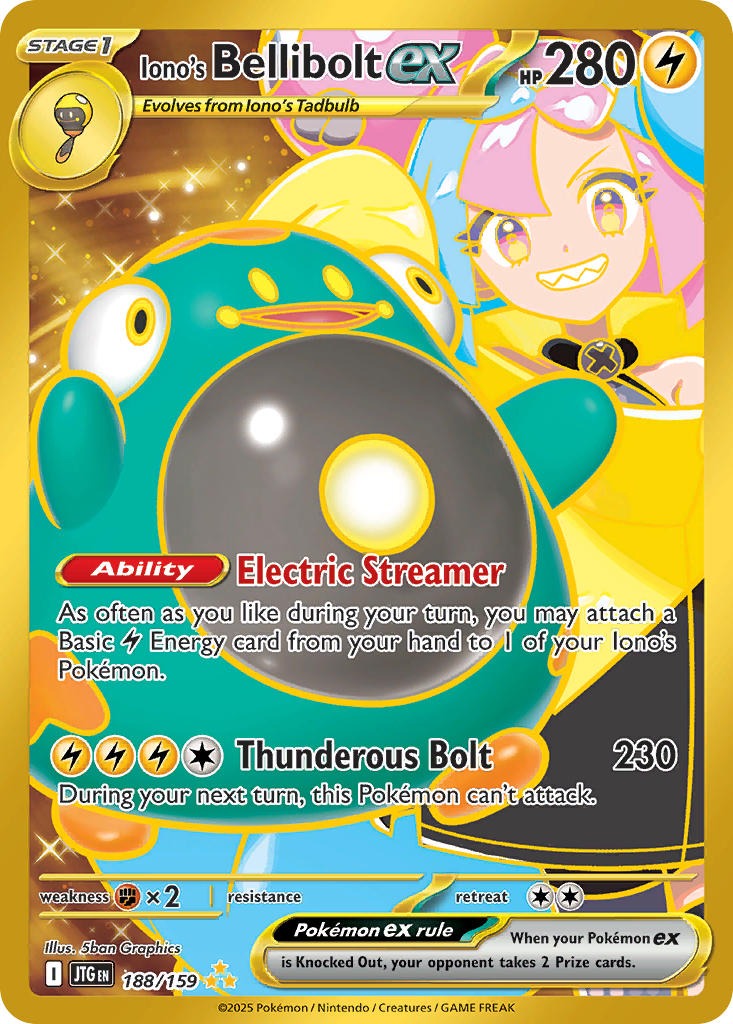 Iono’s Bellibolt ex 188/159