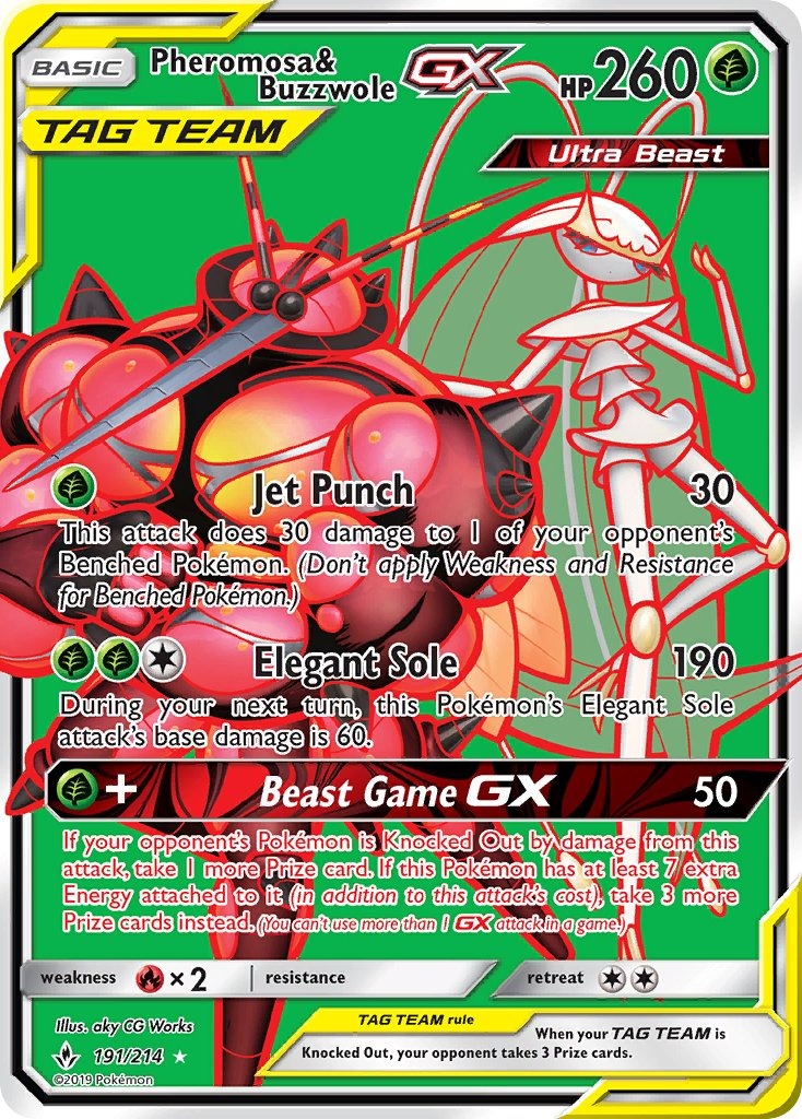 Pheromosa & Buzzwole GX 191/214