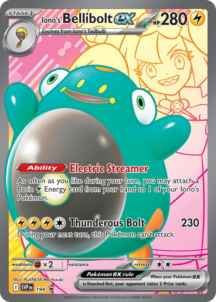 Iono's Bellibolt ex 194