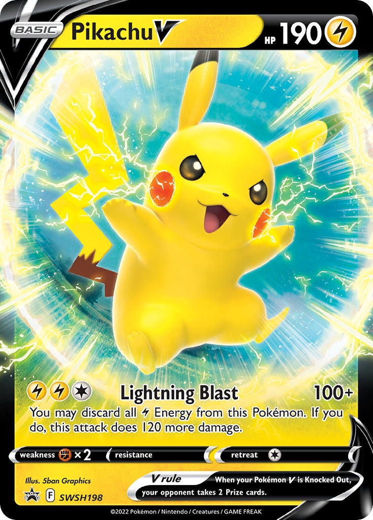 Pikachu V SWSH198