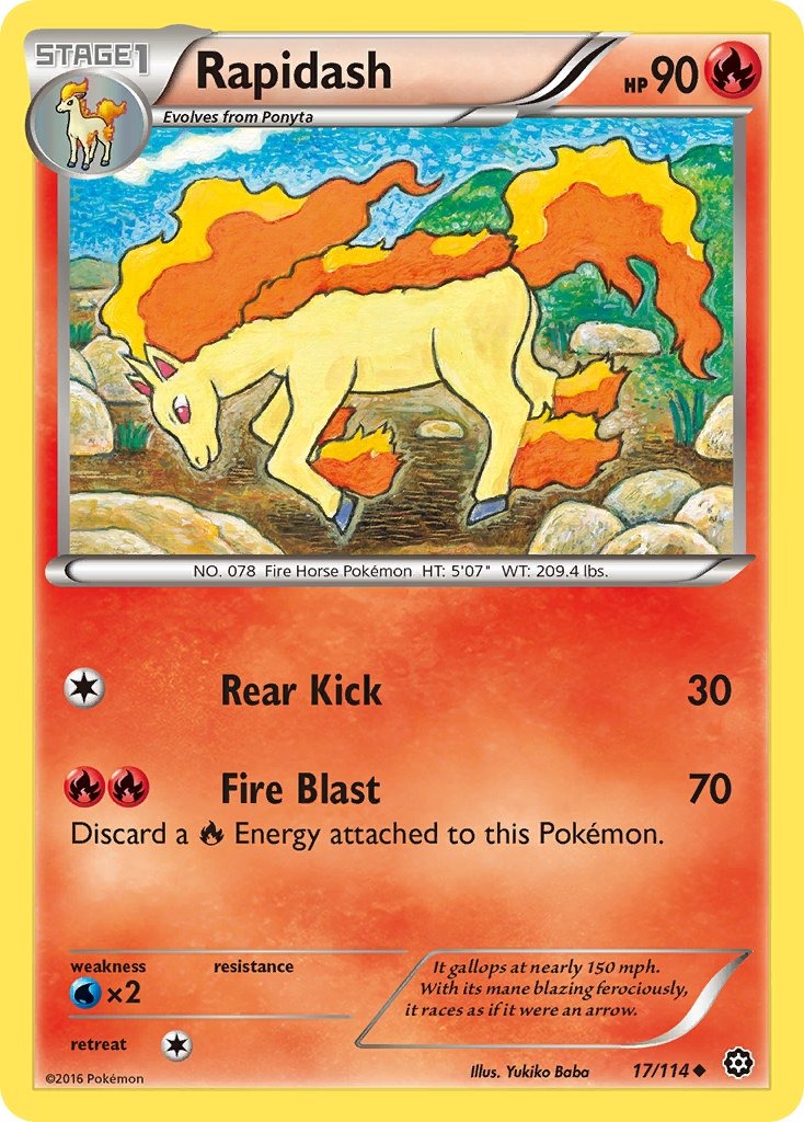 Rapidash 17/114