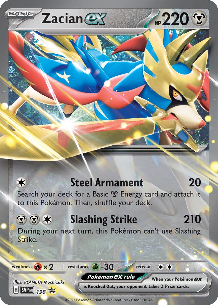Zacian ex 198