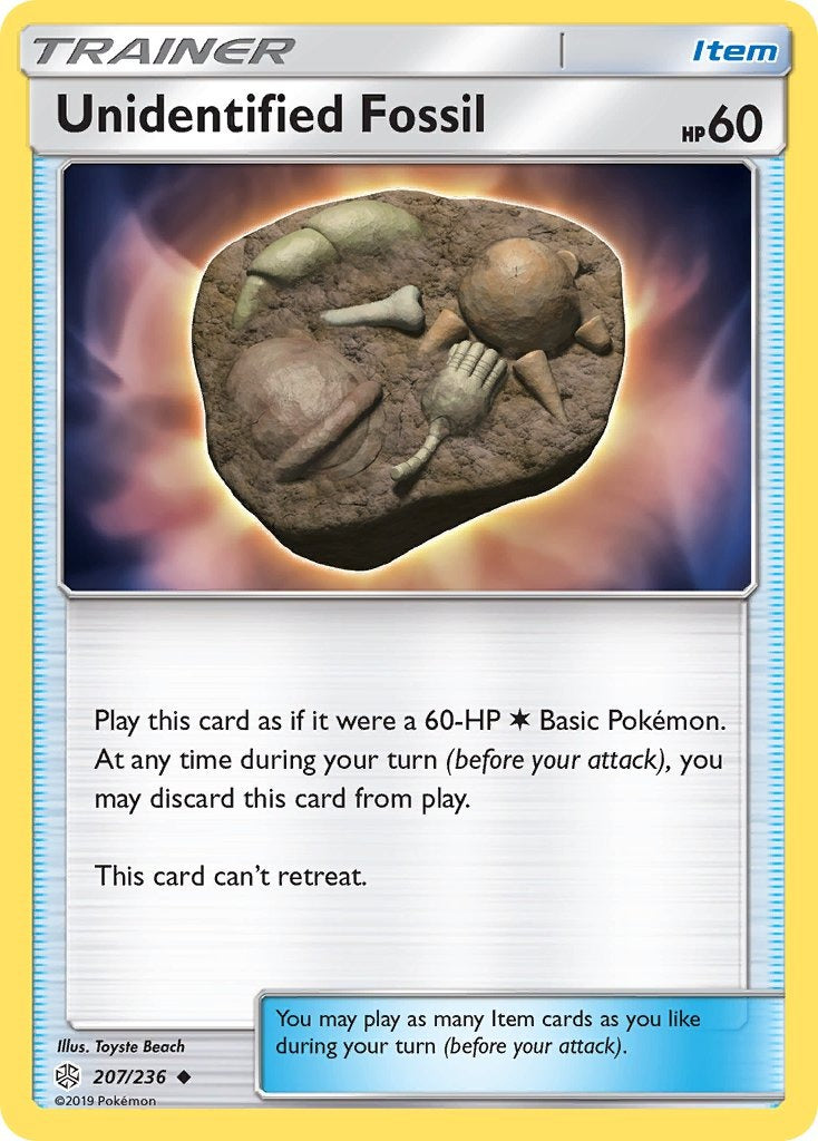 Unidentified Fossil 207/236