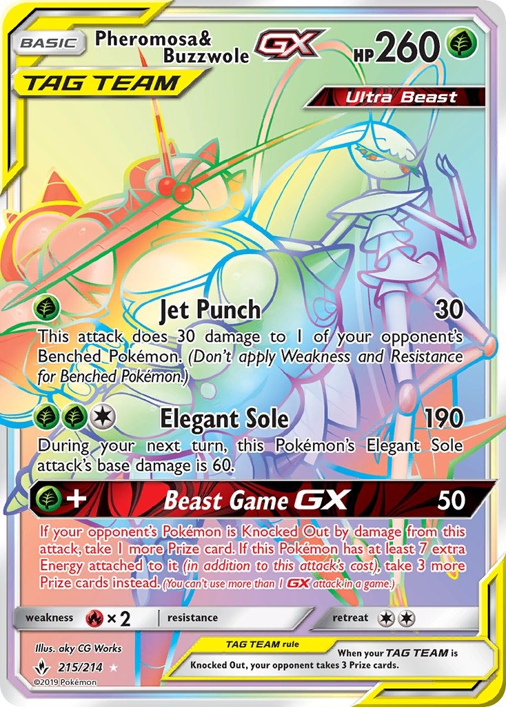 Pheromosa & Buzzwole GX 215/214