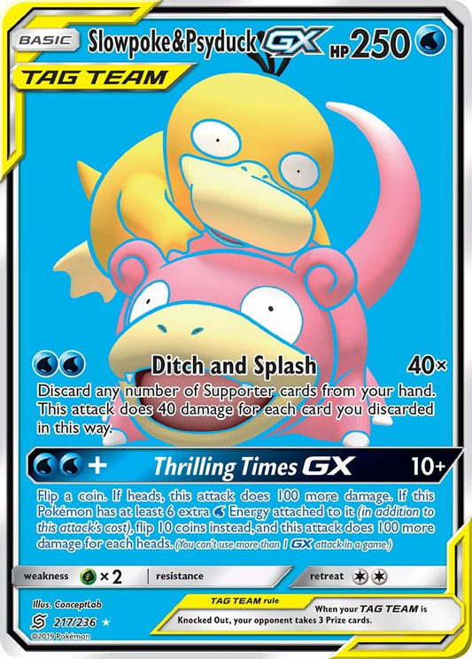 Slowpoke & Psyduck GX 217/236