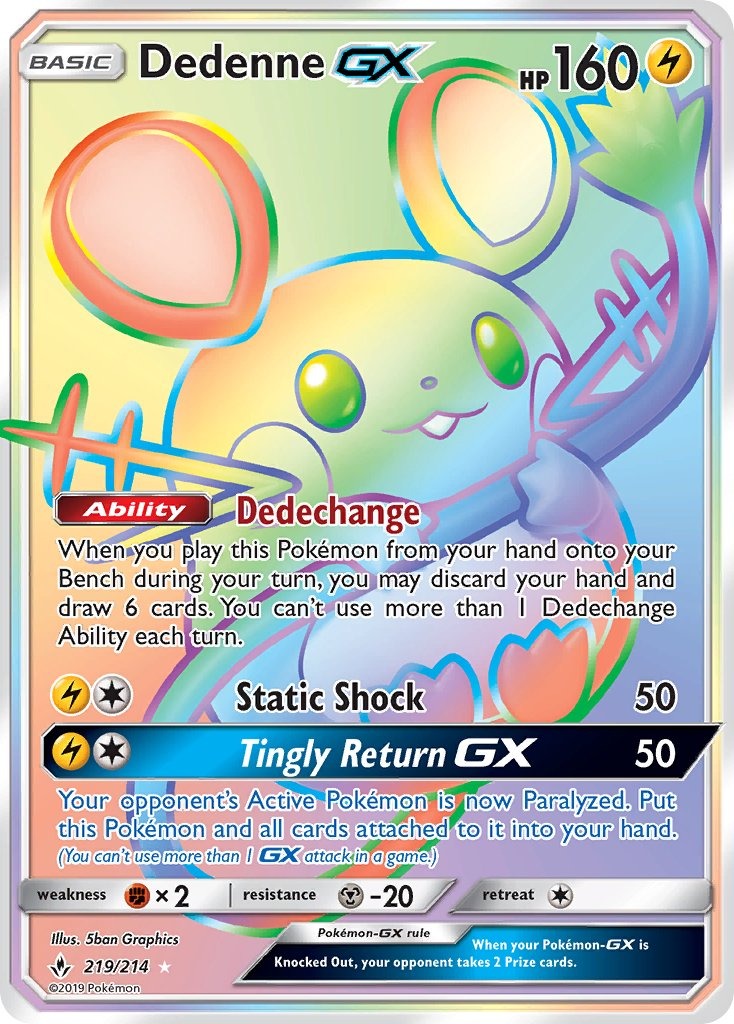 Dedenne GX 219/214