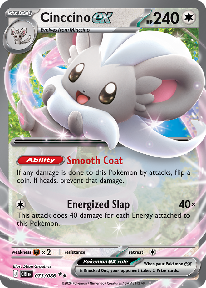 Cinccino ex 073/086