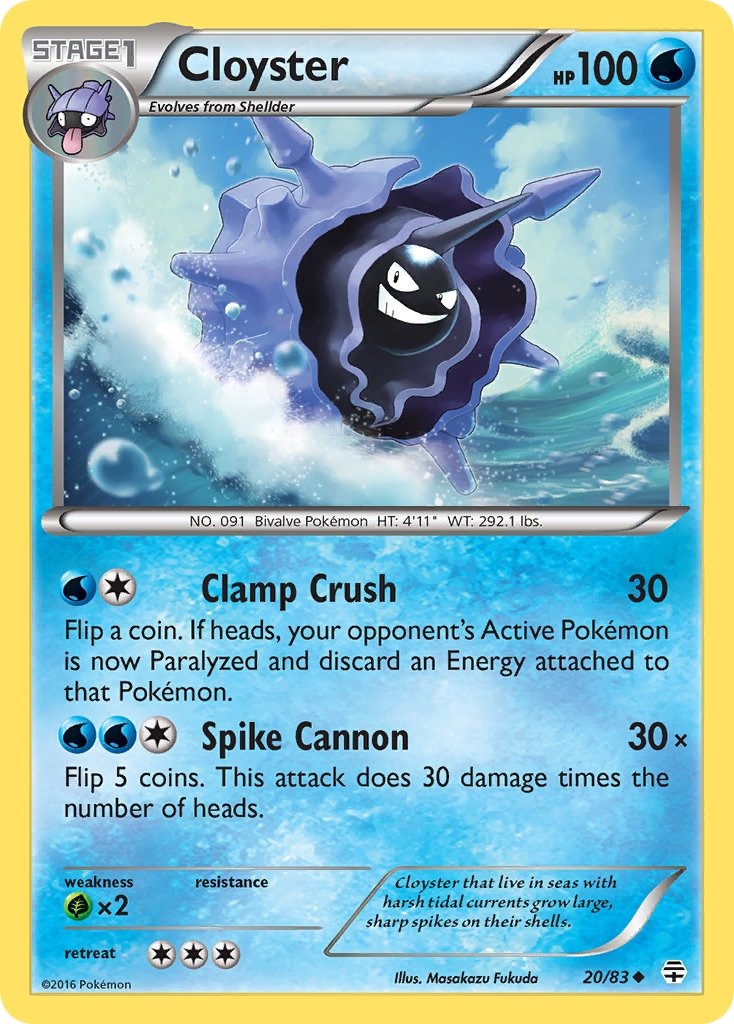 Cloyster 20/83