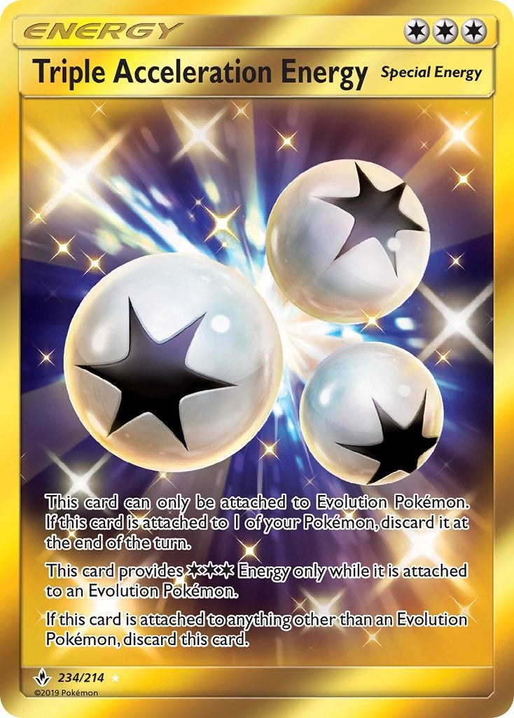 Triple Acceleration Energy 234/214