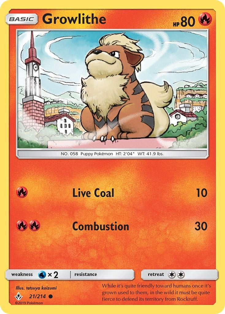 Growlithe 021/214