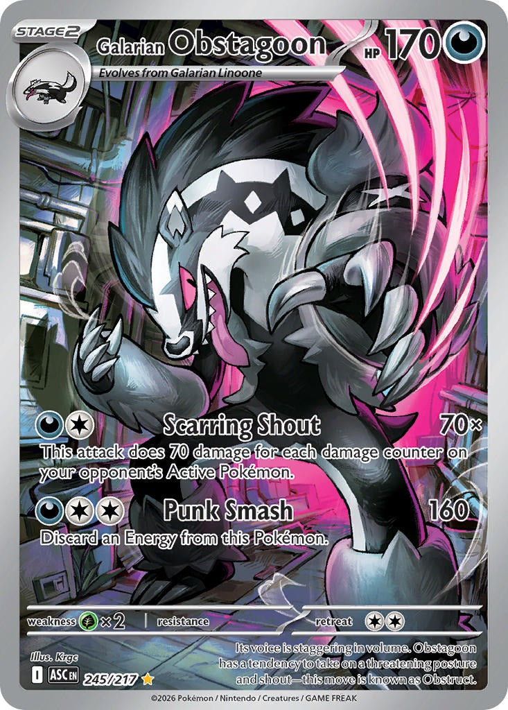 Galarian Obstagoon 245/217