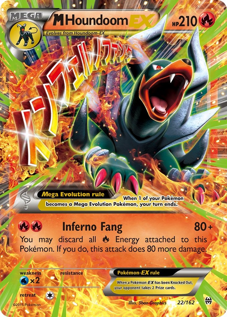 M Houndoom EX 22/162