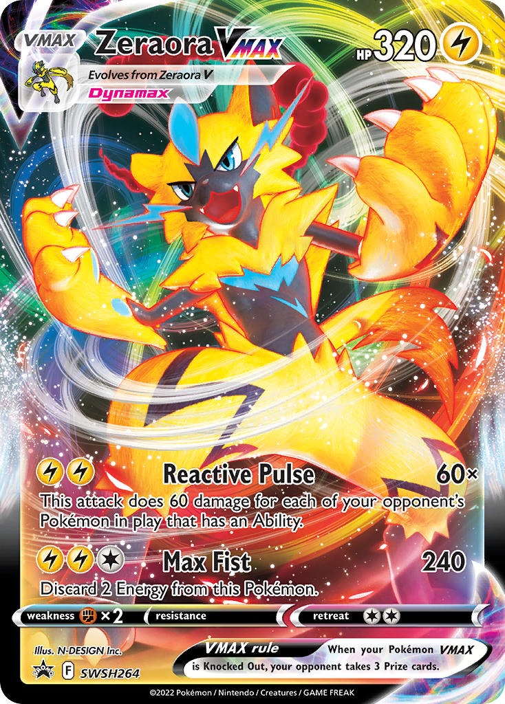 Zeraora VMAX SWSH264
