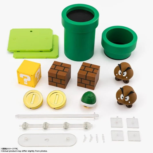 Super Mario - S.H.Figuarts - Super Mario Brothers Playset