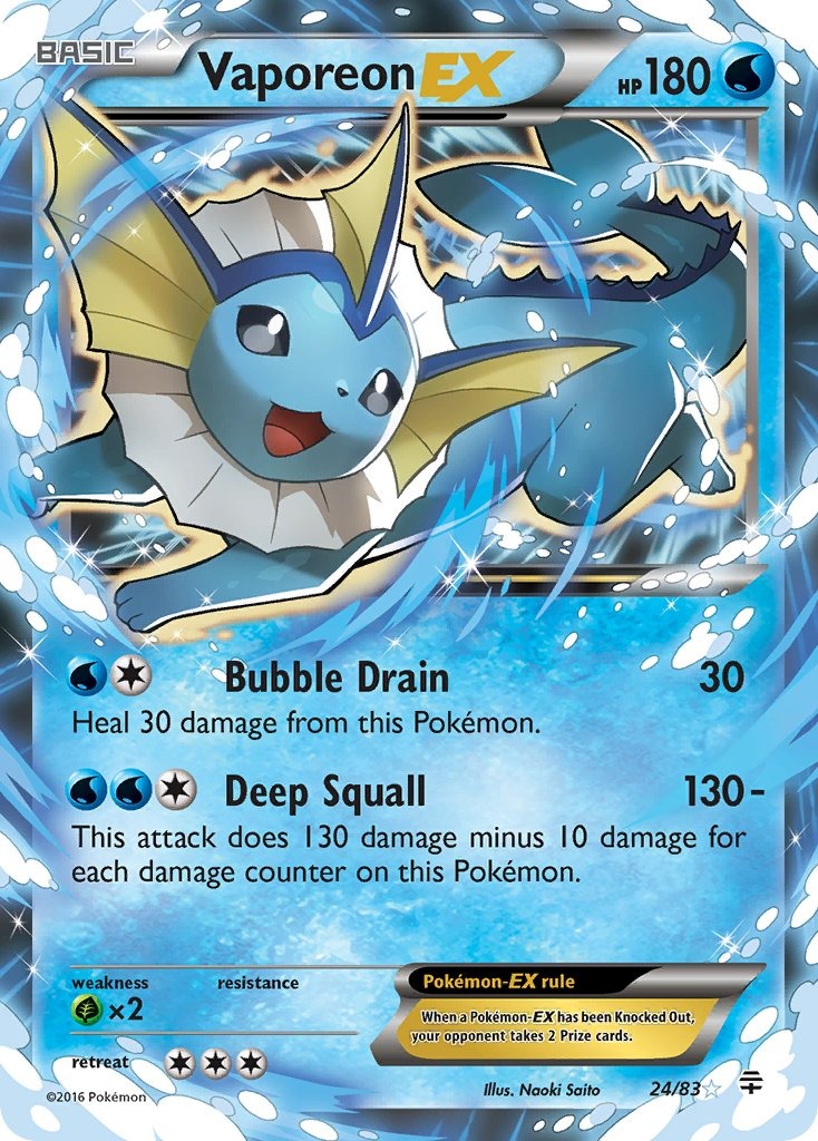 Vaporeon EX 24/83