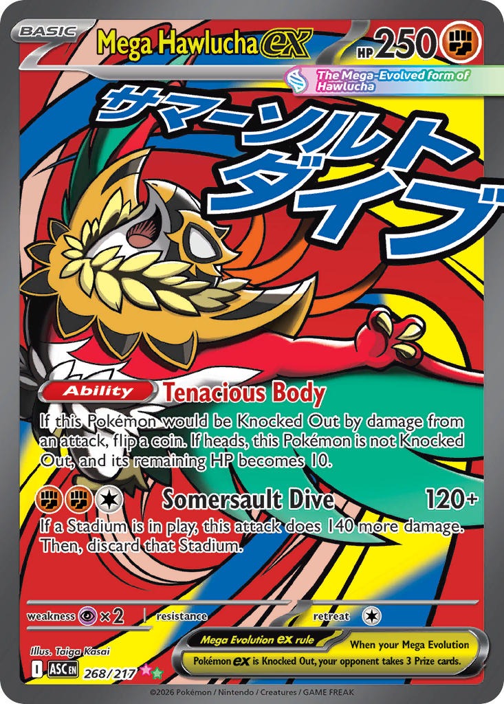 Mega Hawlucha ex 268/217