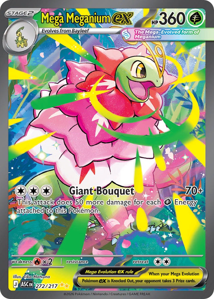 Mega Meganium ex 272/217