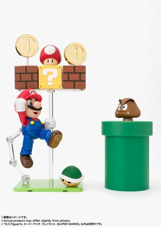 Super Mario - S.H.Figuarts - Super Mario Brothers Playset