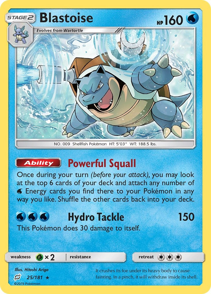 Blastoise  025/181