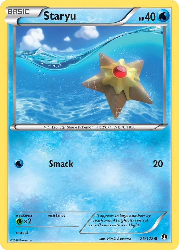 Staryu 25/122