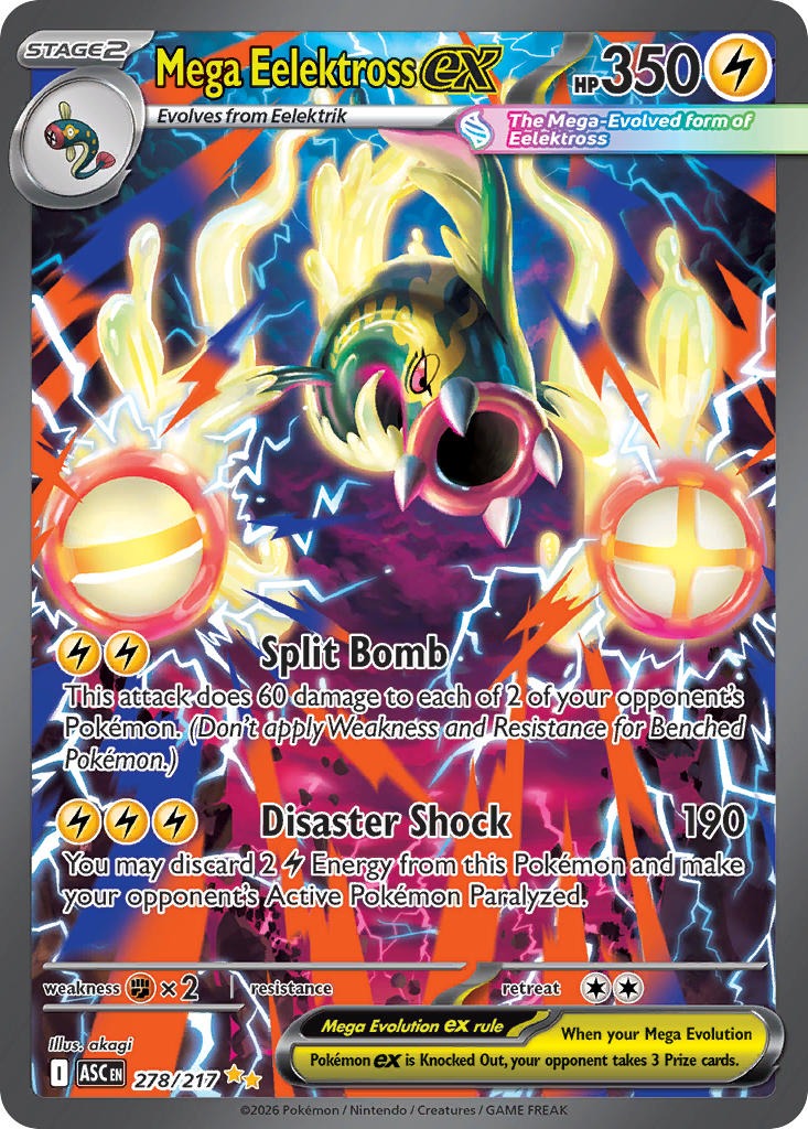 Mega Eelektross ex 278/217