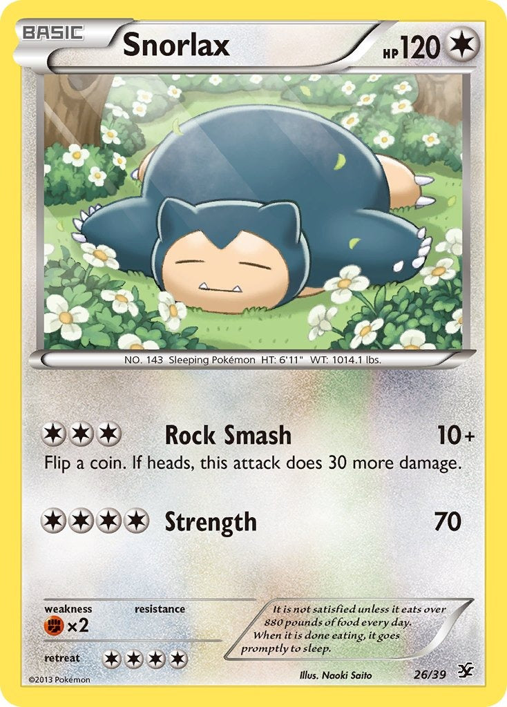 Snorlax 26/39