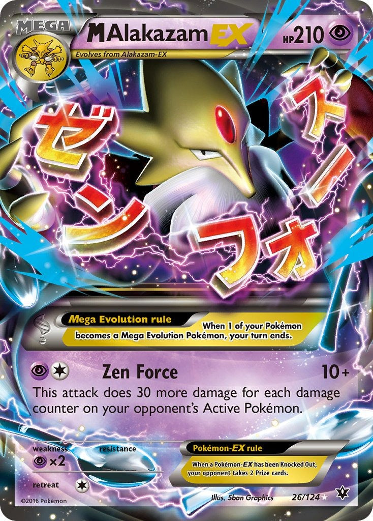 M Alakazam EX 26/124