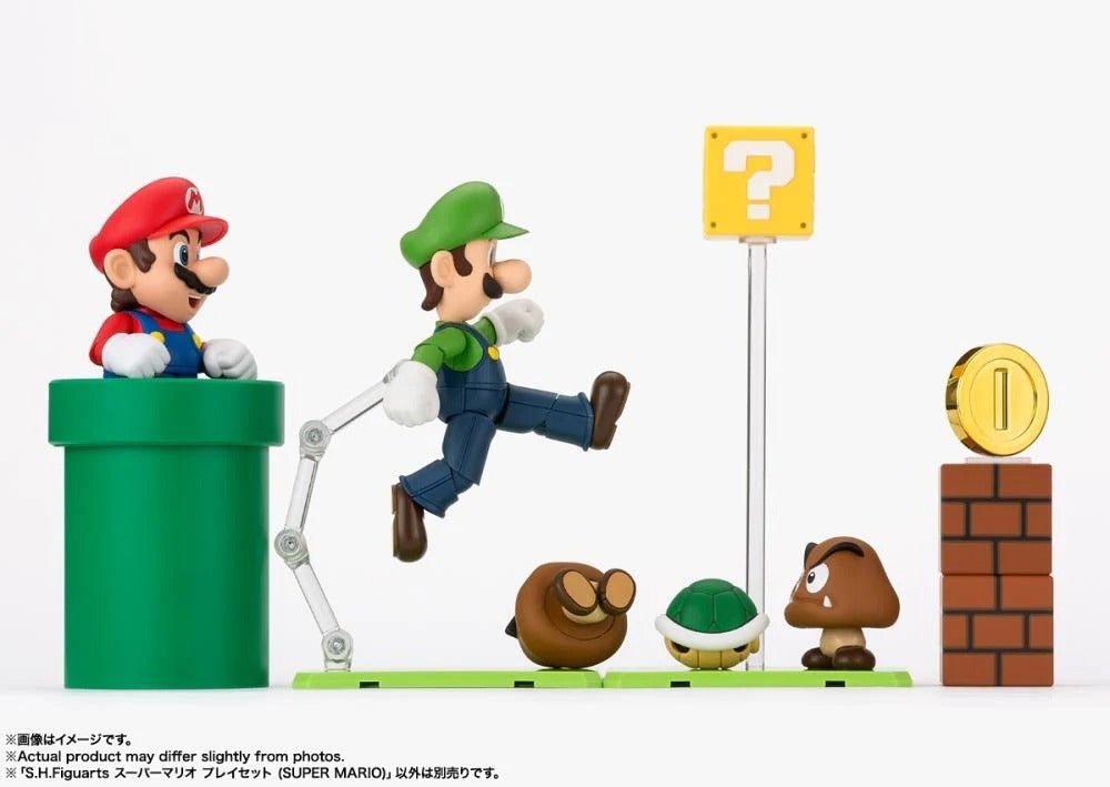 Super Mario - S.H.Figuarts - Super Mario Brothers Playset