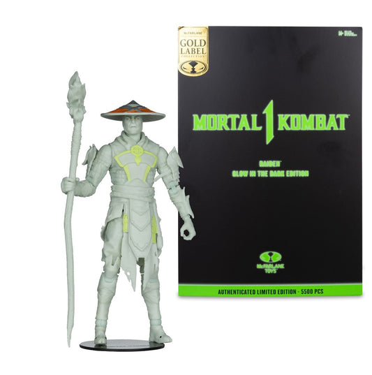 McFarlane Toys - Mortal Kombat - Raiden (Glow in the Dark Edition) - Exclusive