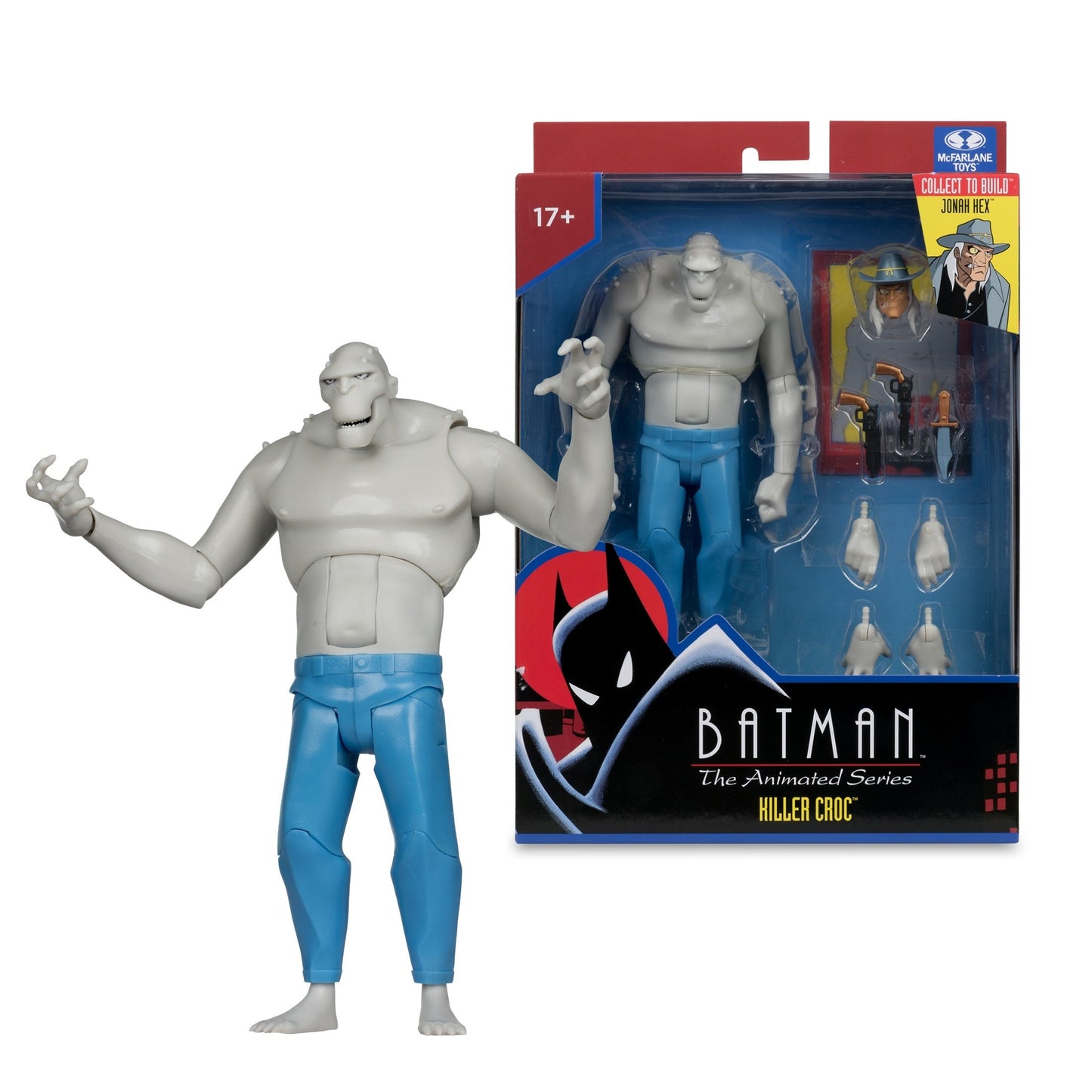 DC Direct - Batman: The Animated Series - Killer Croc - Jonah Hex BAF