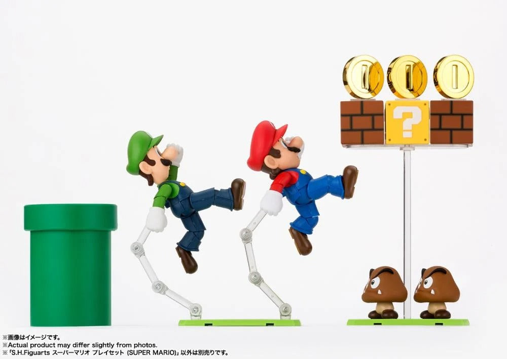 Super Mario - S.H.Figuarts - Super Mario Brothers Playset