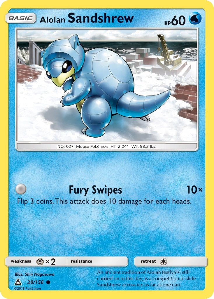 Alolan Sandshrew 028/156