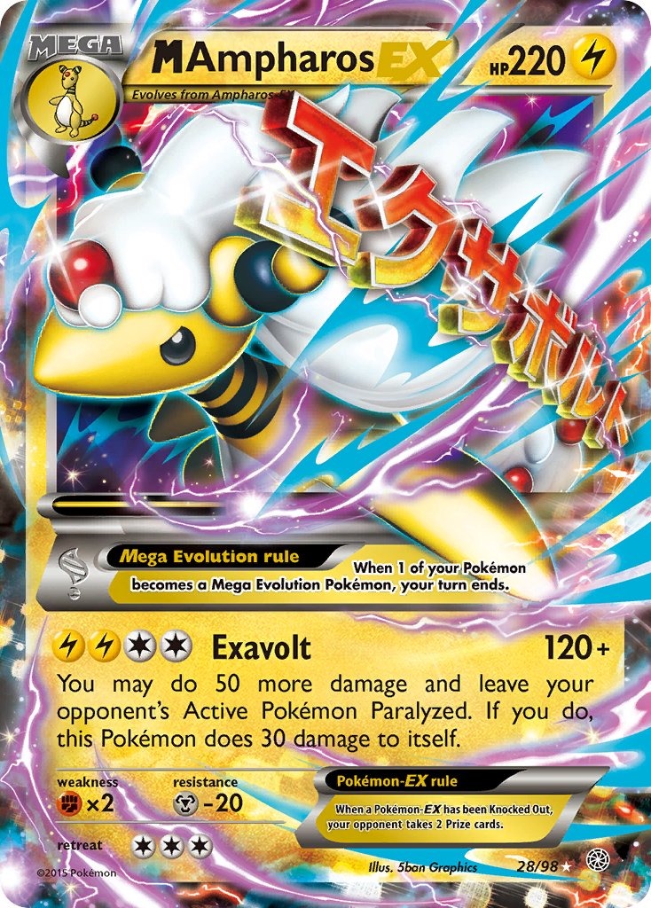 M Ampharos EX 28/98