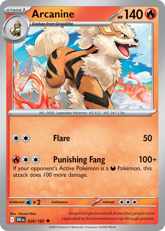 Arcanine 028/182