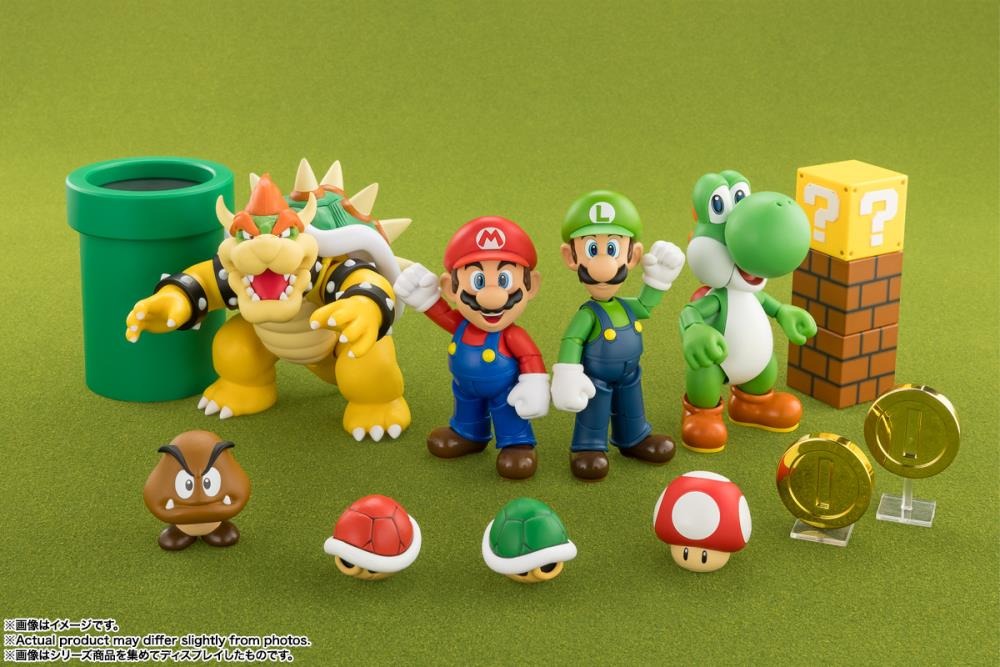 Super Mario - S.H.Figuarts - Luigi