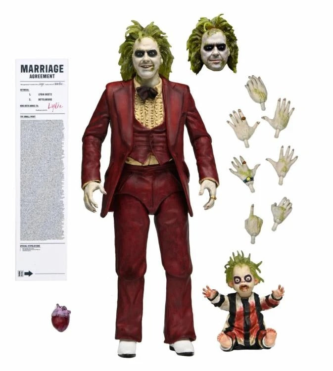 Beetlejuice Beetlejuice - Ultimate "Red Tuxedo" Beetlejuice Action Figure