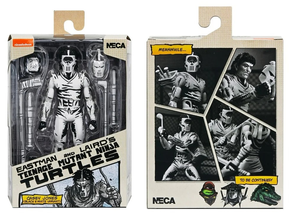 Teenage Mutant Ninja Turtles - Casey Jones (Mirage Comics Black & White Variant) Action Figure