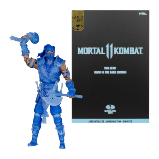 McFarlane Toys - Mortal Kombat 11 - Sub-Zero (Glow in the Dark Edition) - Exclusive