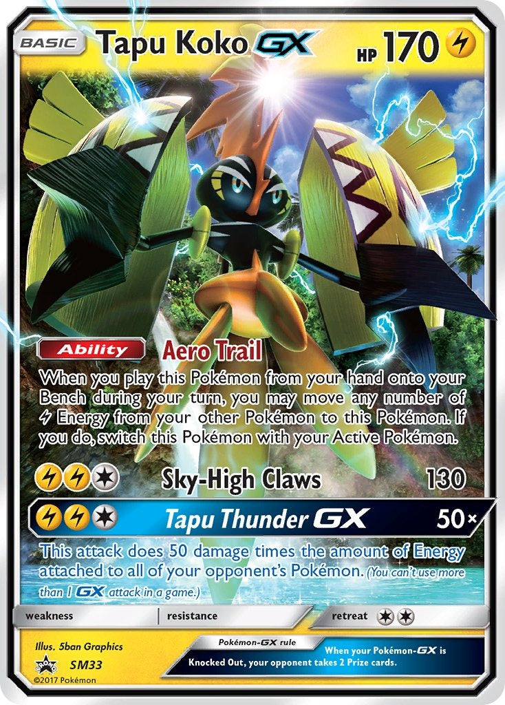 Tapu Koko GX SM33