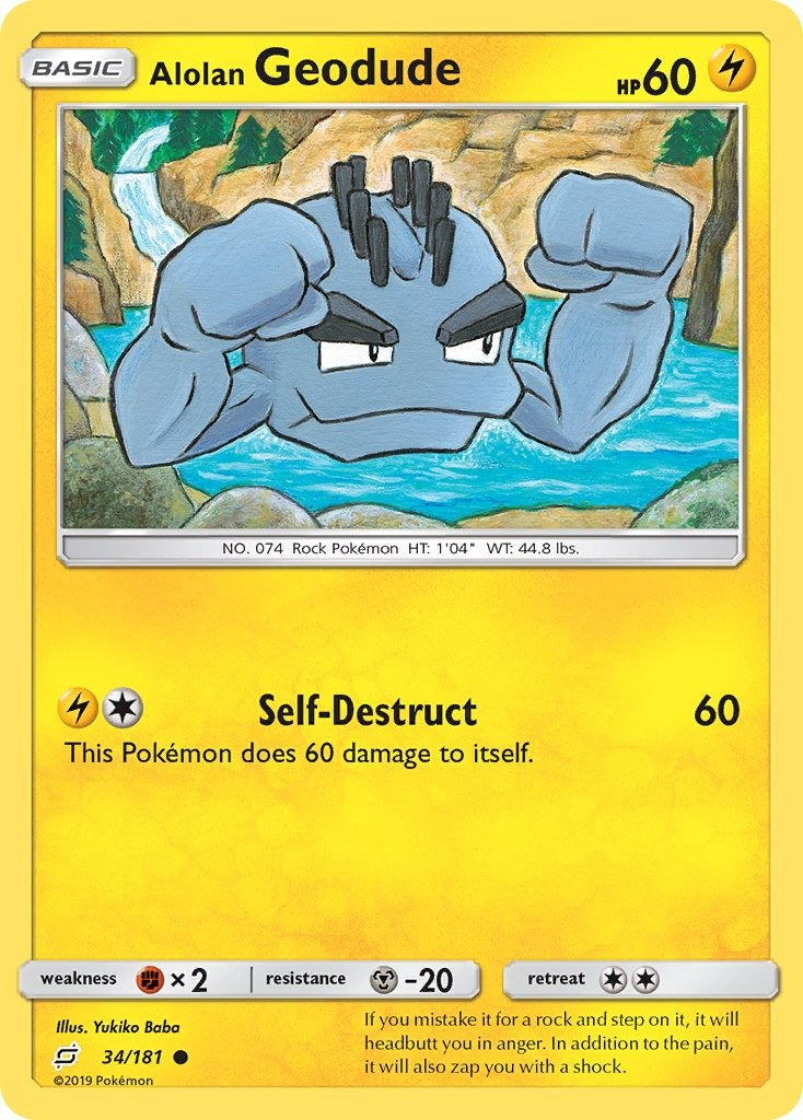 Alolan Geodude 034/181