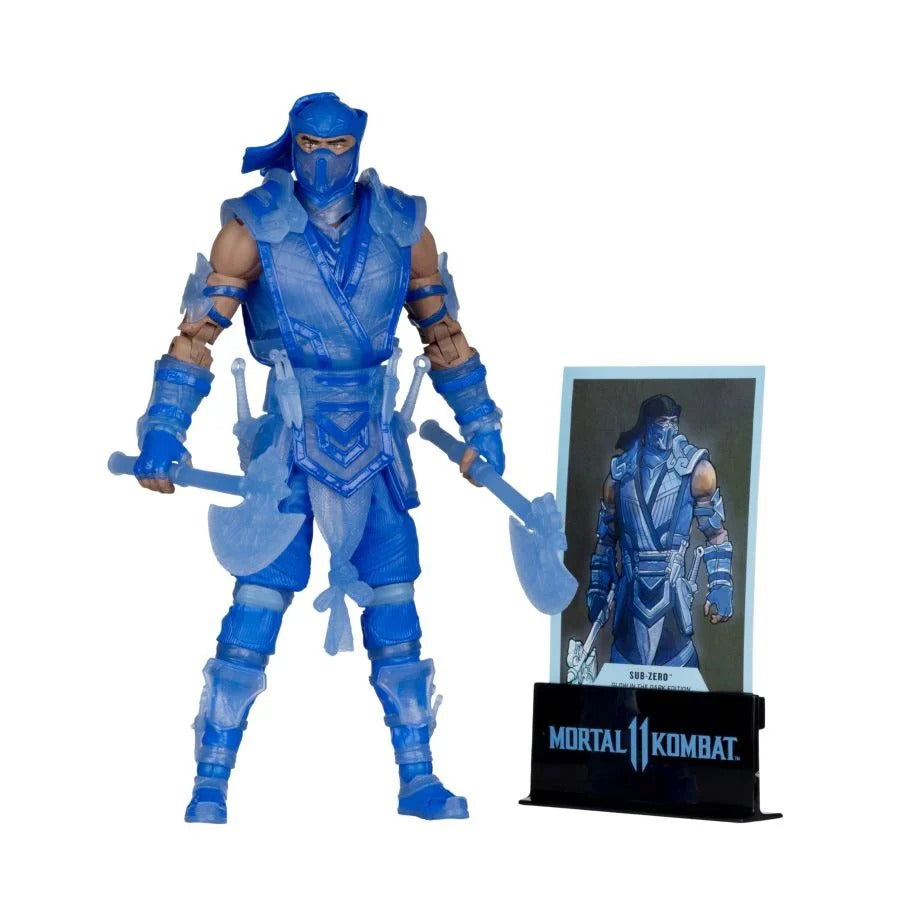 McFarlane Toys - Mortal Kombat 11 - Sub-Zero (Glow in the Dark Edition) - Exclusive