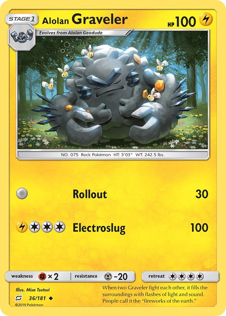 Alolan Graveler 036/181