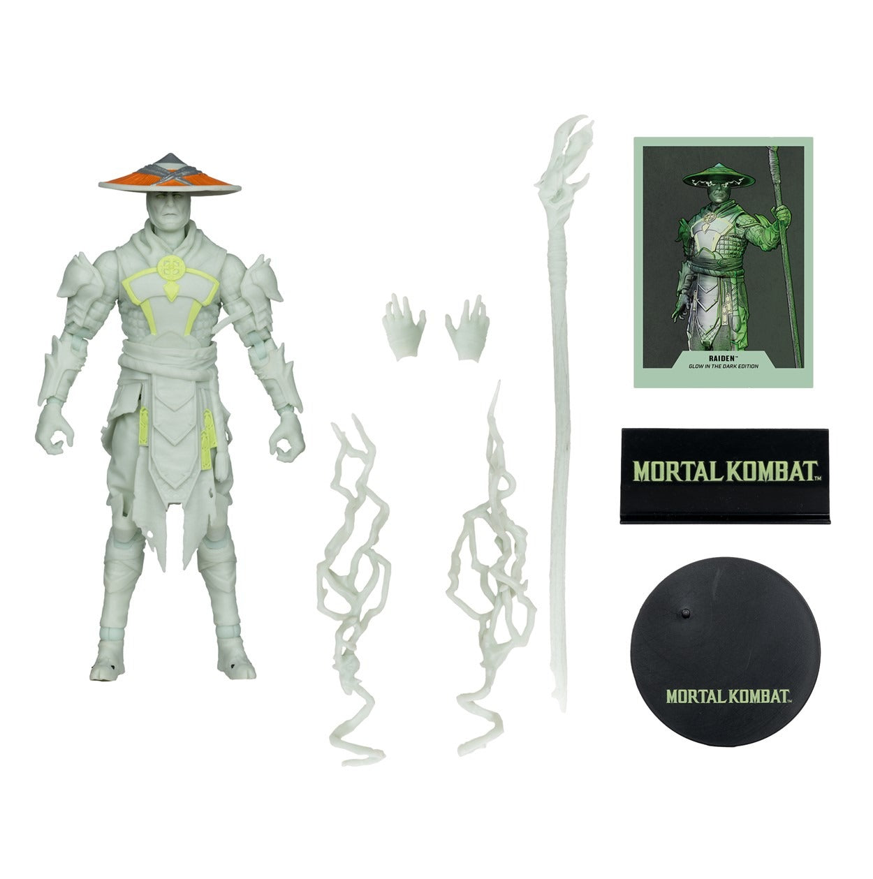 McFarlane Toys - Mortal Kombat - Raiden (Glow in the Dark Edition) - Exclusive