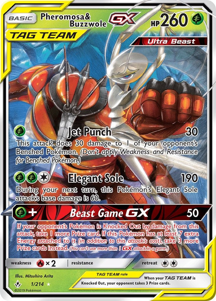 Pheromosa & Buzzwole GX 001/214