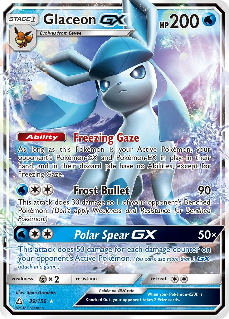 Glaceon GX 039/156