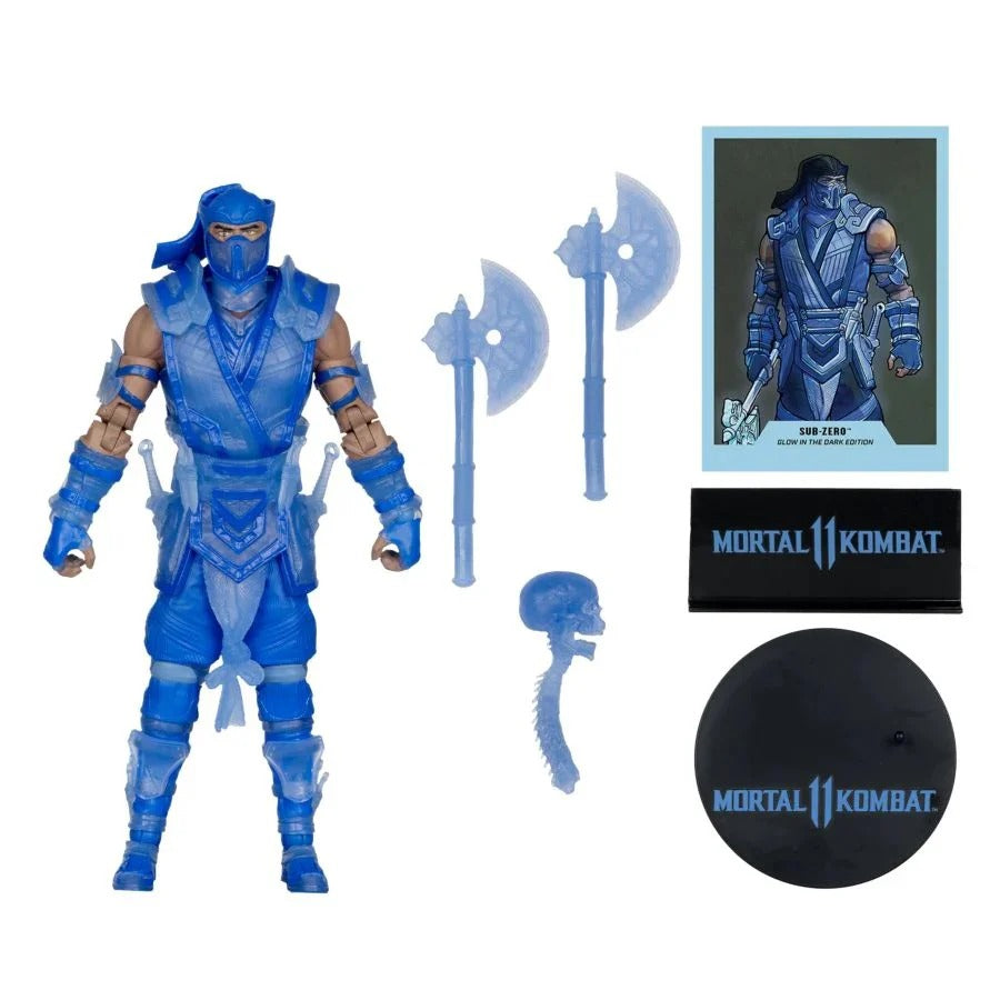 McFarlane Toys - Mortal Kombat 11 - Sub-Zero (Glow in the Dark Edition) - Exclusive